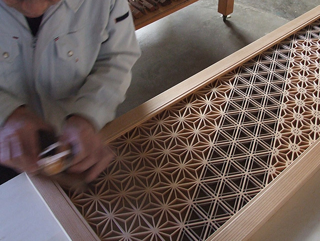history of kumiko woodworking
